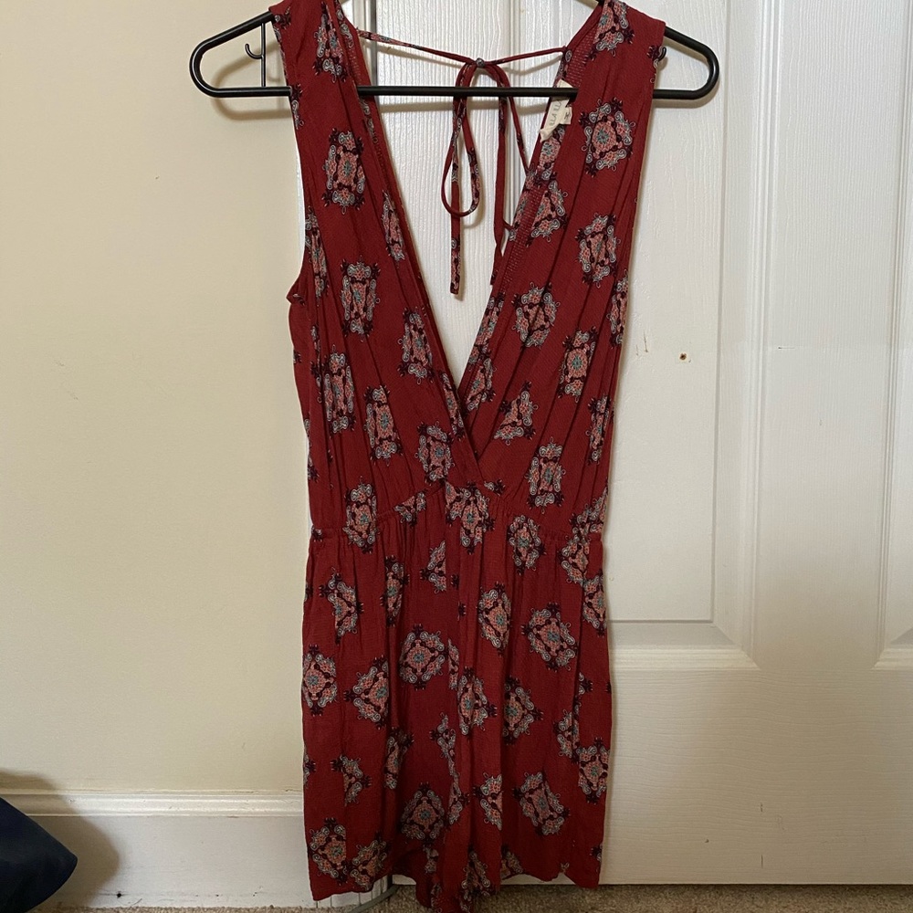 Red Boutique Romper